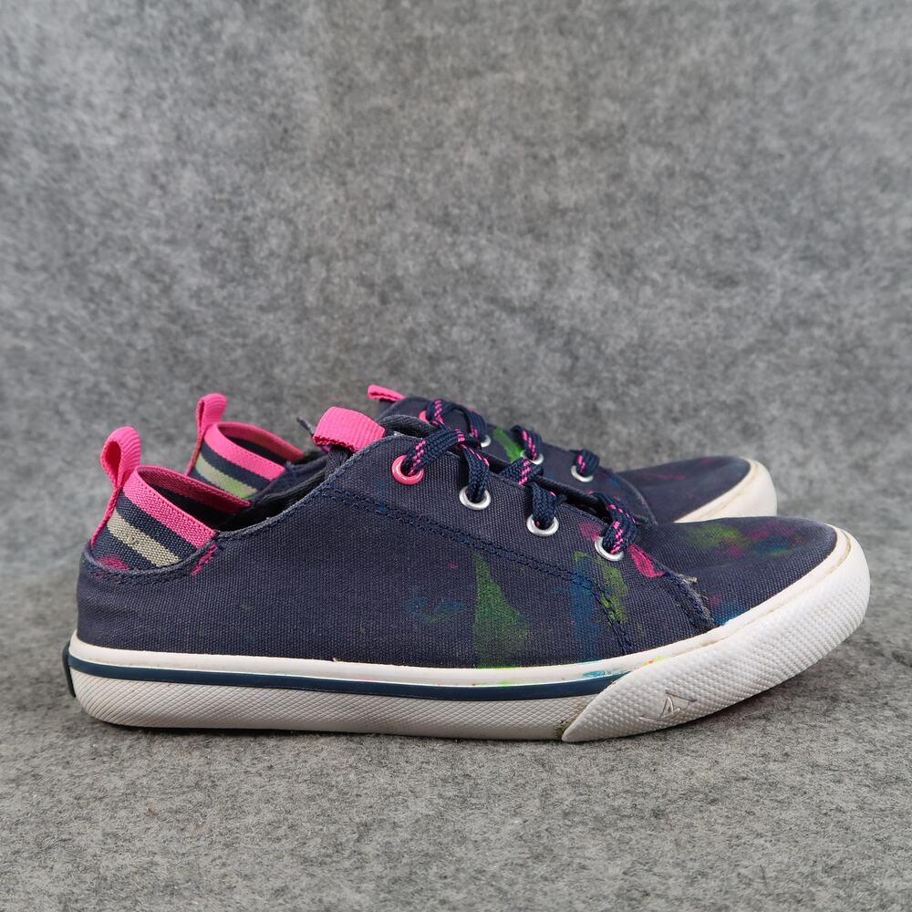 Sperry Shoes Kids 13 Casual Sneakers Hy Port Top Sider Lace Up Canvas Slip On